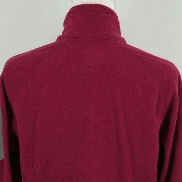 Eddie Bauer First Ascent Women's Large Pink 1/4 Zip Fleece Activewear Pullover - Picture 4 of 8